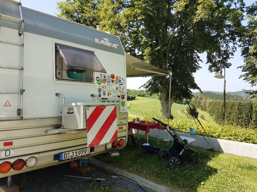 Aussicht mit Womi in Liefrange